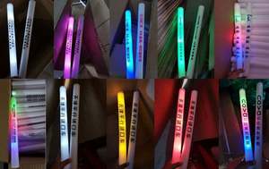 Barra Luminosa LED de Espuma Multicolor Promocional, con Destello Rápido, Ecológica, Desechable, con Impresión de Logotipo Personalizado para Navidad - Product Image 3