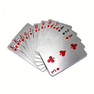 Cartes à Jouer en Papier Blanc de Haute Qualité en Gros de Chine, Cartes à Jouer de Souvenir des Pays-Bas et des États-Unis, Cartes à Jouer de Poker Personnalisées avec Logo - Product Image 1