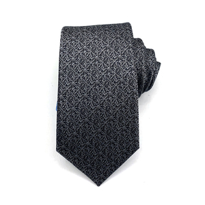 Горячая распродажа: Классические мужские галстуки из 100% шелка с цветочным узором, с возможностью нанесения логотипа, жаккардовое плетение - Product Image 1