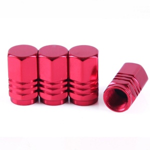 Tapa hexagonal universal de aluminio para vástago de neumático automotriz con tubo interior y sello de goma, producto de válvula de vacío - Product Image 3