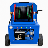 Nettoyeur de canalisations haute pression diesel 37HP, 2900psi, 84Lpm, machine de nettoyage de canalisations pour le débouchage des égouts