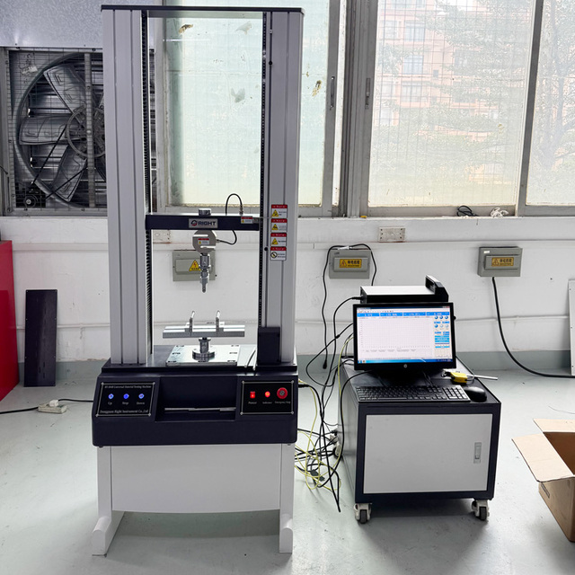 Computer Servo UTM Universal Testing Machine 20KN Aluminum Rod Three-point Bending Test Equipment