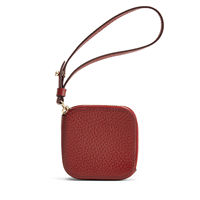 Étui pour écouteurs Bluetooth en cuir avec fermeture éclair personnalisée, nouveau design, pour Apple AirPods Pro, avec bracelet