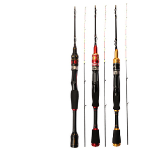 CANNA DA PESCA portatile migliorata ultraleggera e ultra dura in 4