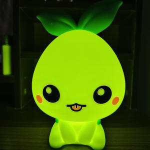 Lampe de chevet en silicone, veilleuse, lumière d'ambiance USB avec batterie intégrée, cadeau d'anniversaire - Product Image 1