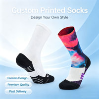 Chaussettes personnalisées avec un motif mignon et original, design graphique, logo imprimé sur mesure