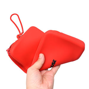 תיק מטבע ילדים יוניסקס חדש תיק קריקטורה פרחים קסמי ארנקים מיני ארנקים תיקי יד רוכסן חוף שקיות סיליקון שתי רצועות בנים בנות - Product Image 3