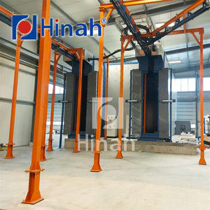 מערכת צביעה באבקה במחיר יצרן, כוללת תא ריסוס לטיפול מקדים, תנור ייבוש וקו צביעה באבקה. - Product Image 6