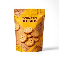 Sachets personnalisés biodégradables résistants aux déchirures avec impression de logo pour l'emballage alimentaire de thé, céréales, bonbons et biscuits
