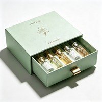 Boîte à parfum en carton de haute qualité, laminage mat, 2 ml, 3 ml, 5 ml, 10 ml, 20 ml, boîtes cadeaux pour flacons d'huile