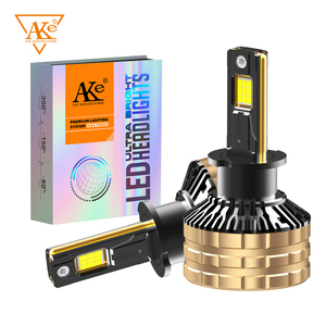 AKE Super brillante doble <span class=keywords><strong>Cooper</strong></span> tubos Led faro bombilla para coches H1 H7 H11 Canbus Auto antiniebla 9005 6000K Led H4 faro 170W - Product Image 1