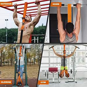 Juego de Bandas de Resistencia para Asistencia en Dominadas RS, 75 LBS, Incluye Anclaje para Puerta y Asas Acolchadas, Equipo de Ejercicio Resistente para Gimnasio en Casa - Product Image 6
