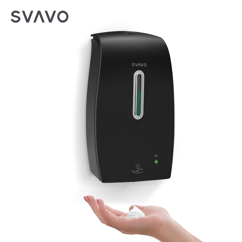 SVAVO 自動アルコールハンドサニタイザーディスペンサー 600ml