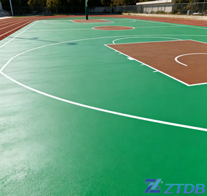 Soluciones personalizadas respetuoso con el medio ambiente elástico silicona PU deportes al aire libre revestimiento de suelo <span class=keywords><strong>para</strong></span> baloncesto tenis Pickleball corte cepillo - Product Image 2