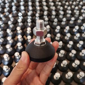 Haute qualité vis personnalisée M8 M10 M12 M16 M20 filetage Machine métal Nylon caoutchouc pieds de nivellement pied réglable universel - Product Image 3