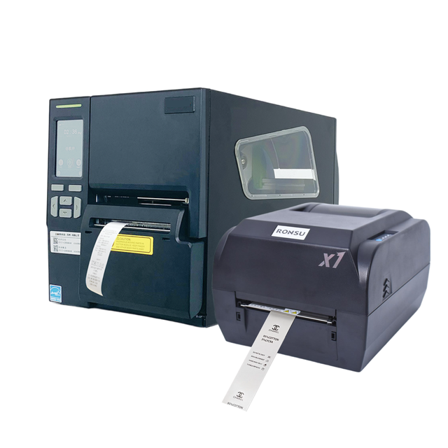 300DP Industrial Thermal Label Printer for Garments, Washable Labels, and Can Print on Ribbon, Nylon, and TPU.