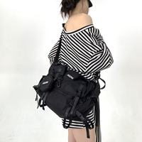 Sac bandoulière personnalisé Y2K pour femme avec boucle à pompon, sac à main rétro style Spicy Girl
