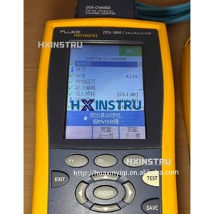 <b>Network</b> <b>Tester</b> Cable Analyzer, Fluke Test DTX-1800 Used GOOD H - Product Image 3