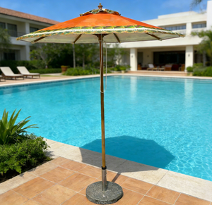 <span class=keywords><strong>Ombrelloni</strong></span> da Spiaggia Promozionali Personalizzati, Parasole Stampato per Spiaggia, Giardino, Bordo Piscina e Resort - Product Image 1