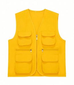 Conception de logo personnalisé, uniforme de protection sans manches, vêtements de chantier, vêtements de transport, vêtements de sécurité, impression haute visibilité - Product Image 6