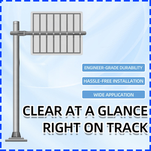 Haute réflectivité extérieur étanche rappel trafic route urbaine <span class=keywords><strong>carrefour</strong></span> panneaux de signalisation directionnelle - Product Image 4