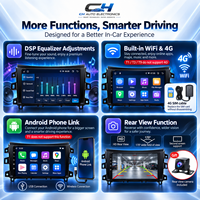 Audio vidéo compatible avec Nissan Navara Frontier NP300 2015-2017 4G WIFI Autoradio multimédia CarPlay sans fil Navigation GPS