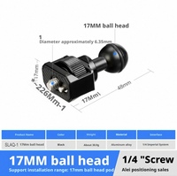 HIGHLIGHTS - Support de moniteur à rotule en alliage d'aluminium avec broche de positionnement Arri, filetage 1/4, 17/20/25,4 mm, accessoire d'extension pour photographie