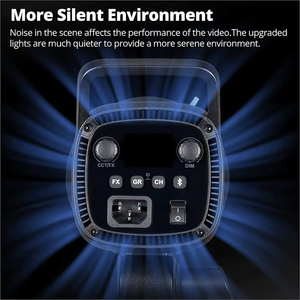 Accessoires pour studio photo <span class=keywords><strong>Godox</strong></span> CRI 96 <span class=keywords><strong>sl</strong></span>-<span class=keywords><strong>60w</strong></span> <span class=keywords><strong>Godox</strong></span> SL60IID APP Control Daylight LED Video Light - Product Image 6