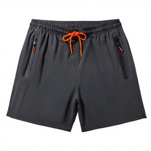 Shorts de bain pour hommes de haute qualité, imperméables, à séchage rapide, respirants, en tissu tissé, avec taille élastique et cordon de serrage, décontractés, pour le sport et la natation - Product Image 4