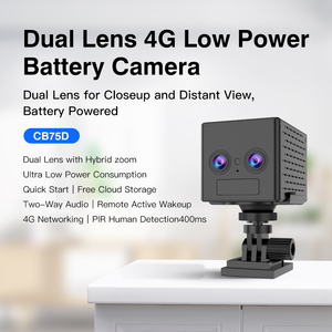Vstarcam CB75D 4g Mini Camera Dual Objektiv 6x Zoom kamera Drahtlose Bewegungs erkennung Mini-Überwachungs kamera Zwei-Wege-Stimme - Product Image 2
