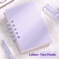 Traumhafter Schmetterling A7 Loseblatt-Mini-Notizbuch Hochwertiges Handbuch Tragbares Taschenbuch mit Spiralbindung Geschenk