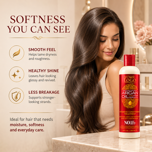Acondicionador Profundo de Aceite de Argán Marroquí, Tratamiento Intensivo, Mascarilla Capilar para Cabello Seco, Dañado y Texturizado - Product Image 5
