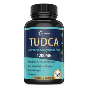 Compléments en capsules OEM TUDCA avec acide tauroursodésoxycholique pour le soutien du <span class=keywords><strong>foie</strong></span> et de la vésicule biliaire, le flux biliaire et la santé digestive - Product Image 1
