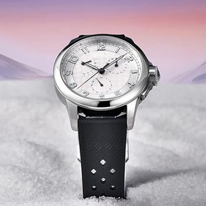 Montre pour homme, montre-bracelet à quartz multifonction avec bracelet en silicone, mouvement VH88, montre de luxe pour homme, étanche, lumineuse, date, semaine - Product Image 4