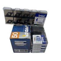 Insertos Recubiertos de PCD DCMT 3-0-SM IC907, Personalizables OEM, Herramienta de Torneado Externo Iscar ISO para Torno CNC, Súper Duros, Origen IL