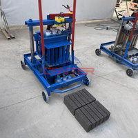 Mini-machine de fabrication de blocs abordable pour les entrepreneurs et les petits constructeurs