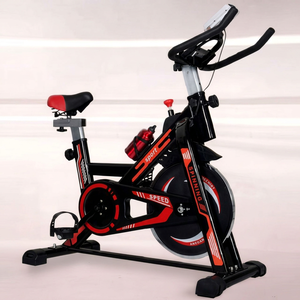 Vélo de spinning intelligent de haute qualité unisexe avec écran LCD, résistance en feutre de laine et cadre en acier pour utilisation en salle de sport à domicile - Product Image 1