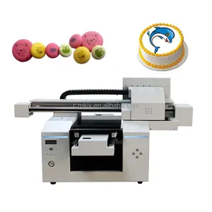 Fabriek Directe Verkoop Voedselprinter Cake Chocolade Candy Koekje Eetbare Inkt Drukmachine Digitale Flatbed Printer