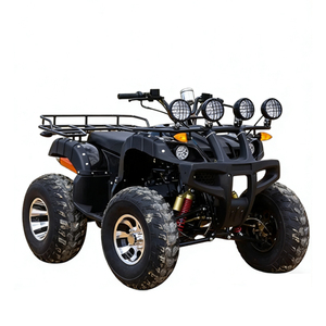 JUNCHI Vehículo Todoterreno ATV de Cuatro Ruedas con Marco de Acero y Transmisión Automática de Cadena de 200cc para Adultos - Product Image 1