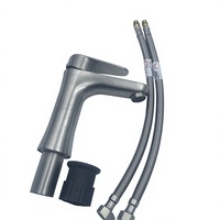 Robinet domestique monocommande électrique au design classique moderne 2026, à montage sur plan, en acier inoxydable 304 sans plomb