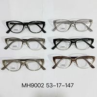 Prêt à expédier : Montures optiques TR90 en gros, assortiment œil-de-chat unisexe, montures complètes durables pour toutes les formes de visage