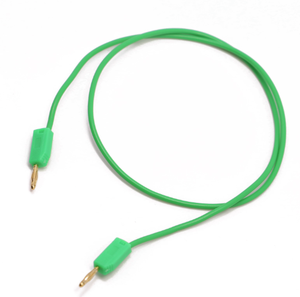 Fil de test avec fiche banane 2,0 mm aux deux extrémités, mâle vers mâle, plaqué or, PVC - Product Image 6