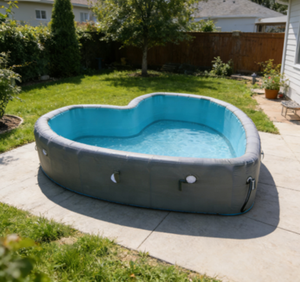 Piscine gonflable sur mesure, piscine gonflable commerciale pour <span class=keywords><strong>parc</strong></span> d'attractions, PVC durable, grande piscine gonflable - Product Image 3