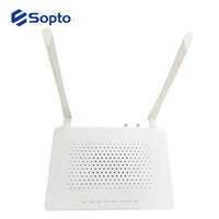 Hochwertiger EOC-Slave 4 UTP-Ports+1 TV-Port CATV für Koaxialkabel EOC-Modem mit WLAN