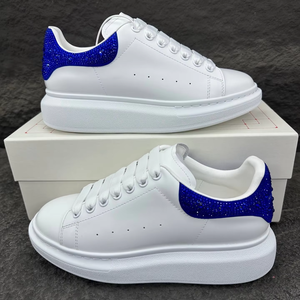 Chaussures de créateur de qualité supérieure pour hommes et femmes, baskets décontractées à plateforme, doublure en cuir véritable, fermeture à lacets, chaussures rehaussantes pour la marche - Product Image 1