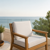 Coussin décoratif sur mesure Hodon, résistant à la décoloration, au soleil et à l'eau, facile d'entretien, pour canapé, lit, balcon, coin détente, jardin