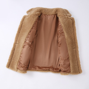 <span class=keywords><strong>Chaleco</strong></span> de piel de cordero grueso y cálido para invierno 2023, <span class=keywords><strong>chaleco</strong></span> clásico de oso de peluche para <span class=keywords><strong>mujer</strong></span> - Product Image 5