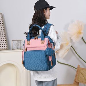 Wholesale Baby Supplies Storage Bag Outdoor Travel Diaper <b>Backpack</b> for Mom - Product Image 5