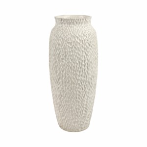 Vaso alto in ceramica testurizzata, moderno vaso decorativo per fiori, per soggiorno, camera da letto, decorazioni per la casa - Product Image 3