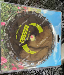 ใบเลื่อยวงเดือนขนาด 9 นิ้ว ความเร็วสูง 10,000 รอบต่อนาที 20 ฟัน ความกว้างการตัด 230 มม. อุปกรณ์ต่อพ่วงเครื่องตัดหญ้าโลหะสำหรับงานตัดแต่ง - Product Image 4